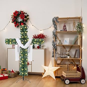 Christians turn to cross Christmas trees